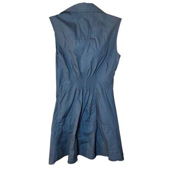 Derek Lam 10 Crosby Satina Sleeveless Shirtdress in Black Sz 2 - Picture 3 of 14